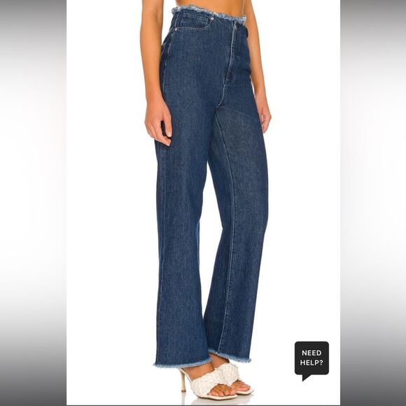 NWT Frayed Straight Jean in True Blue 29 
WeWoreWhat - Picture 3 of 4